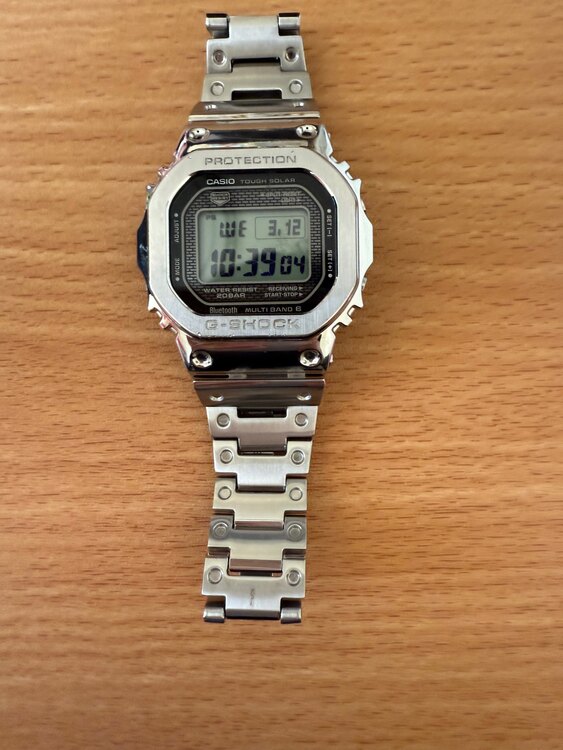 G-SHOCK GMW-B5000  GMW-B5000BPC-1JF（高級時計）の商品画像 - 査定依頼日：2025年3月14日 - 最高査定価格：15,000円