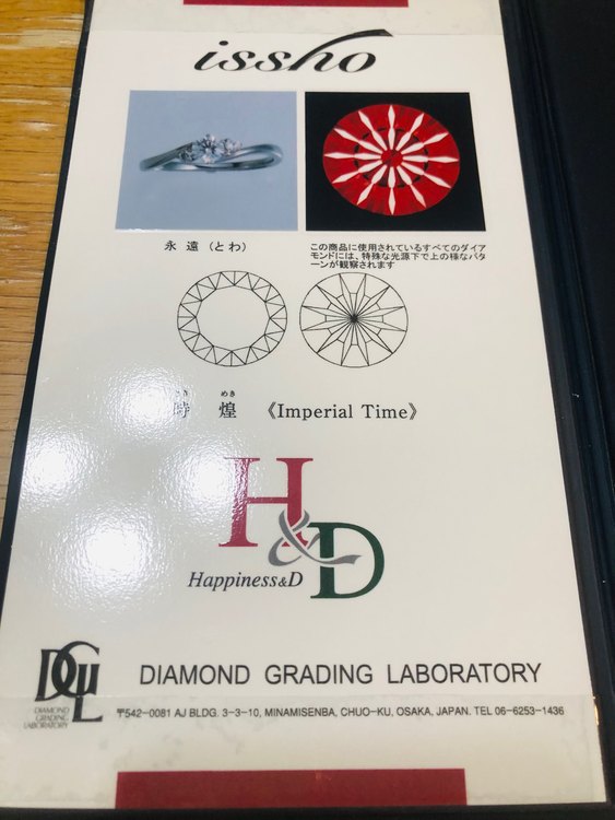 happinessDさんのダイヤ指輪（宝石）の商品画像 - 査定依頼日：2023年8月4日 - 最高査定価格：20,000円