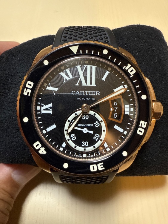 カリブル ドゥ カルティエ ダイバー ウォッチ（高級時計）の商品画像 - 査定依頼日：2025年9月4日 - 最高査定価格：1,680,000円
