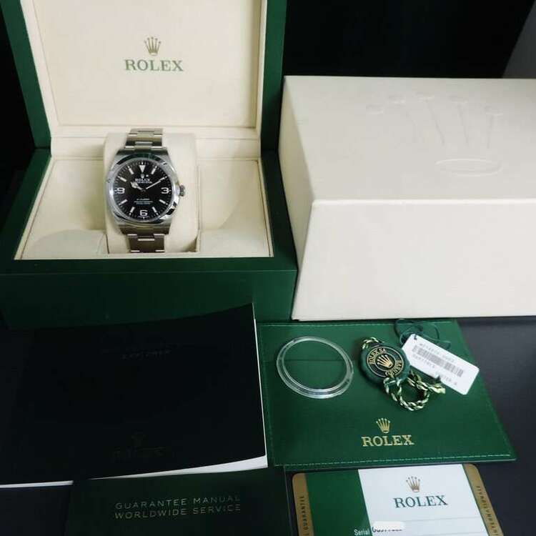 ロレックス エクスプローラー （高級時計）の商品画像 - 査定依頼日：2025年5月26日 - 最高査定価格：980,000円