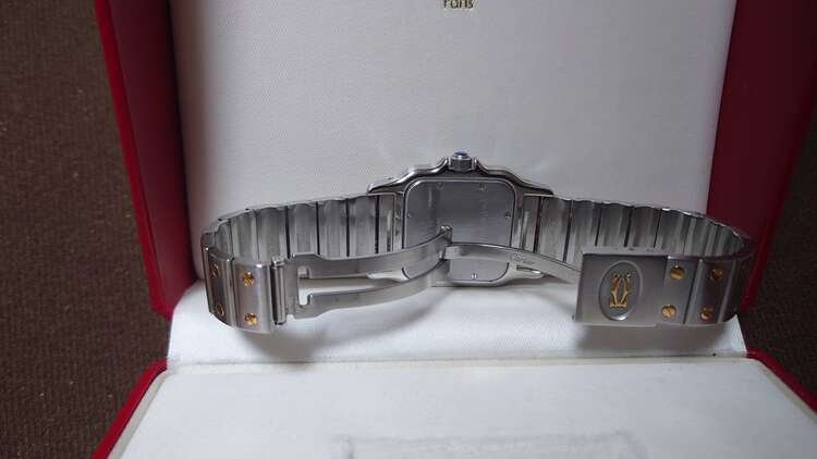 カルティエ サントス W20011C4（高級時計）の商品画像 - 査定依頼日：2025年5月20日 - 最高査定価格：600,000円