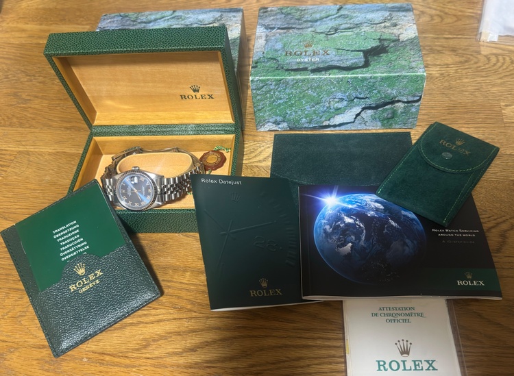 ロレックス パーペチュアルデイト 1623（高級時計）の商品画像 - 査定依頼日：2026年2月14日 - 最高査定価格：1,200,000円