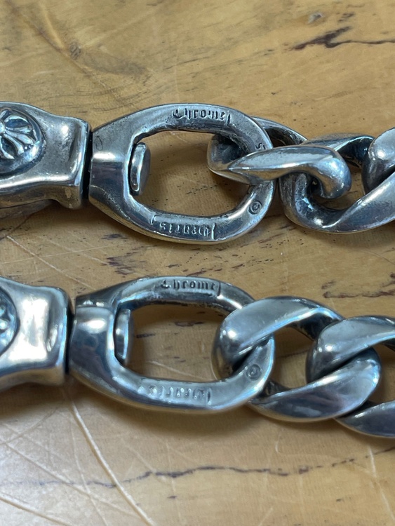 クロムハーツクラシックチェーン2クリップショート（金・貴金属）の商品画像 - 査定依頼日：2026年3月11日 - 最高査定価格：800,000円