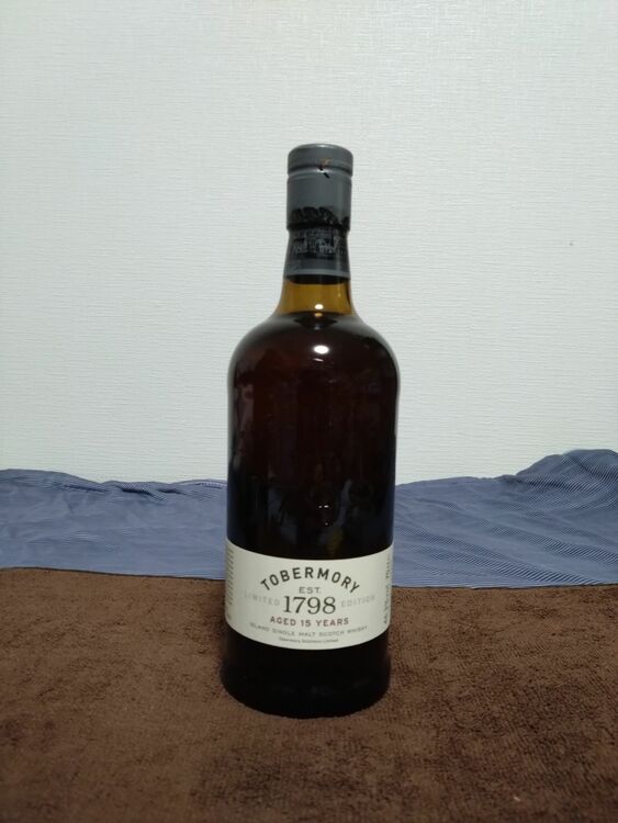 トバモリー15年（お酒）の商品画像 - 査定依頼日：2025年8月23日 - 最高査定価格：15,000円