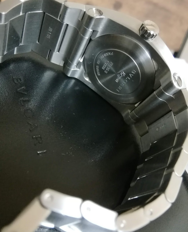 未使用。BVLGARI　エルゴン　自動巻きデイト（高級時計）の商品画像 - 査定依頼日：2025年4月28日 - 最高査定価格：200,000円