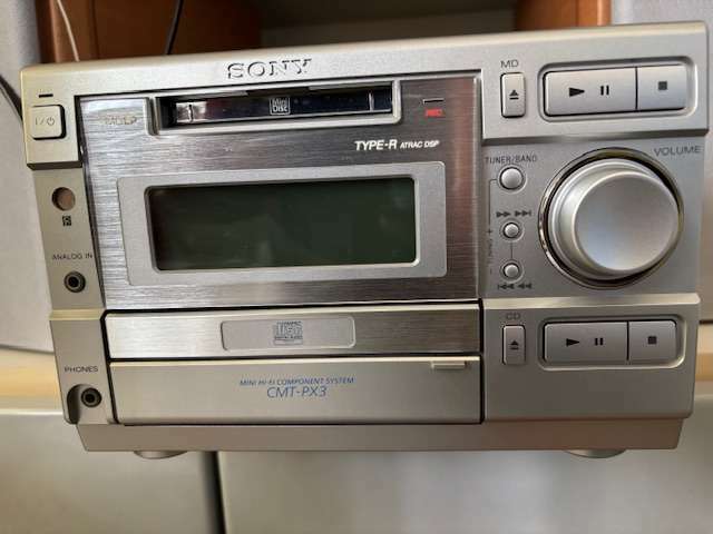 ミニハイファイコンポーネントシステム　CMT-PX3（オーディオ・スピーカー）の商品画像 - 査定依頼日：2025年5月6日 - 最高査定価格：3,000円