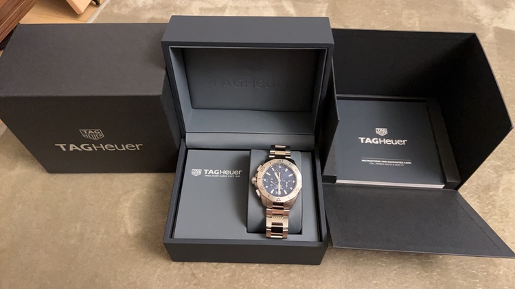 タグホイヤー アクアレーサー （高級時計）の商品画像 - 査定依頼日：2026年4月12日 - 最高査定価格：285,000円