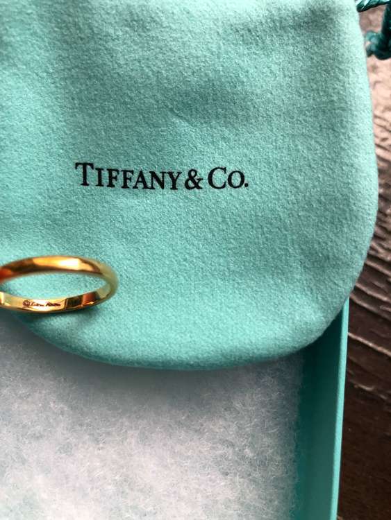 ティファニー　シュガースタックリング　ブルートパーズ　k18イエローゴールド（宝石）の商品画像 - 査定依頼日：2023年4月22日 - 最高査定価格：55,000円