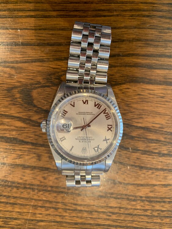 ロレックス デイトジャスト 16234（高級時計）の商品画像 - 査定依頼日：2025年2月2日 - 最高査定価格：920,000円