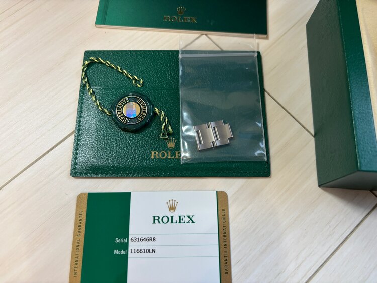 116610LN（高級時計）の商品画像 - 査定依頼日：2025年5月28日 - 最高査定価格：100,000円