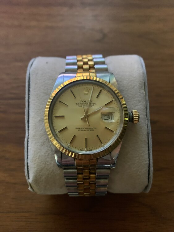 ロレックス デイトジャスト （高級時計）の商品画像 - 査定依頼日：2025年3月31日 - 最高査定価格：900,000円