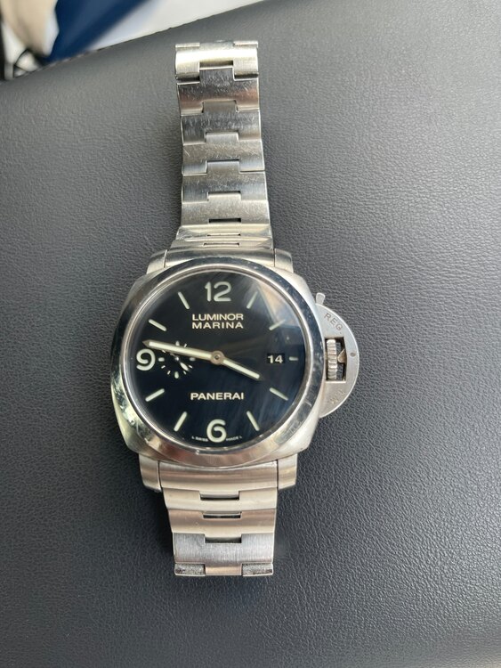 パネライ ルミノール ルミノールマリーナ（高級時計）の商品画像 - 査定依頼日：2025年4月14日 - 最高査定価格：550,000円