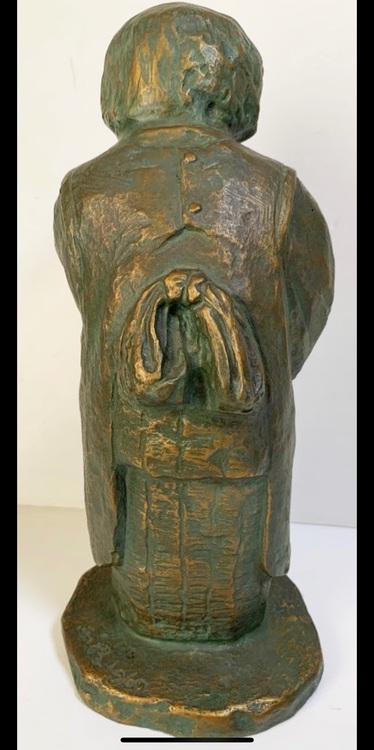 真作 北村西望 1967年作 笑う少女 ブロンズ像（美術品・骨董品）の商品画像 - 査定依頼日：2025年6月3日 - 最高査定価格：3,000円