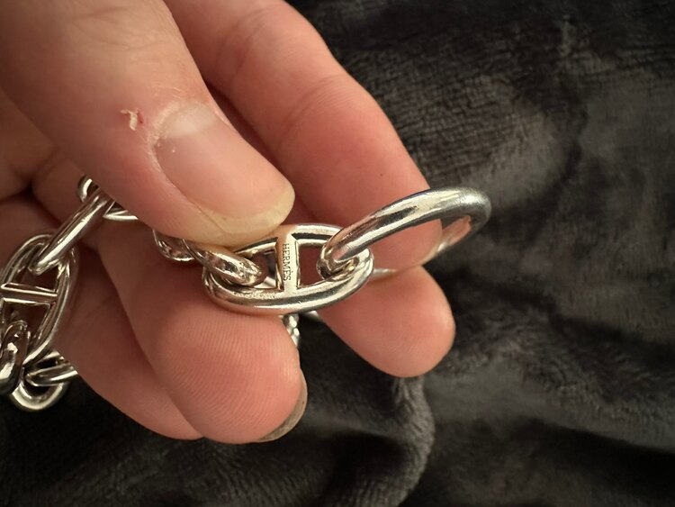 エルメス シェーヌダンクル mm（金・貴金属）の商品画像 - 査定依頼日：2025年2月6日 - 最高査定価格：200,000円