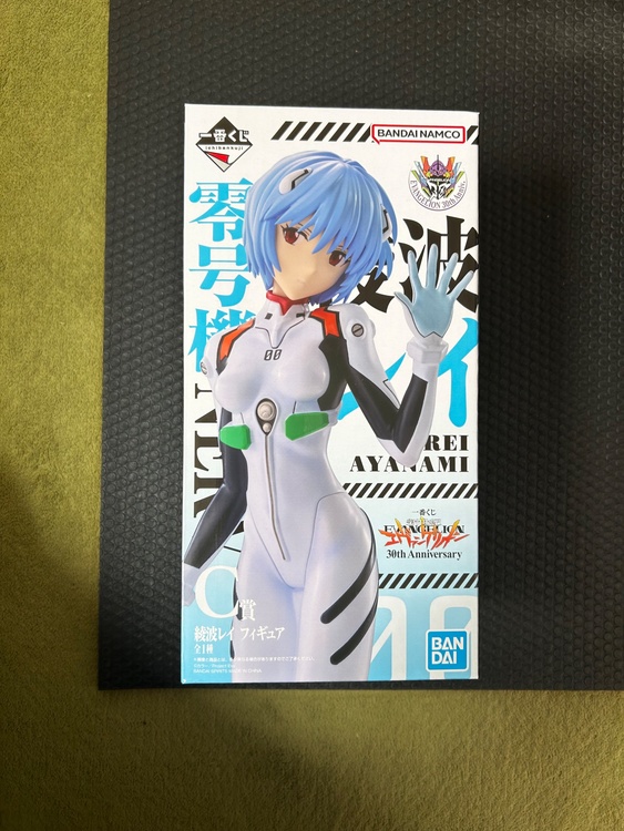 エヴァンゲリオン30th 一番くじC賞 綾波レイ フィギュア（フィギュア・プラモデル）の商品画像 - 査定依頼日：2026年2月11日 - 最高査定価格：1,500円