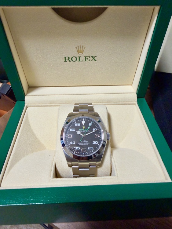 ロレックス エアキング 11690（高級時計）の商品画像 - 査定依頼日：2025年11月29日 - 最高査定価格：1,120,000円