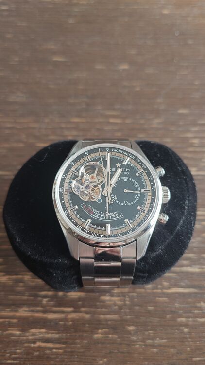 ゼニス エルプリメロ くろの（高級時計）の商品画像 - 査定依頼日：2025年10月21日 - 最高査定価格：580,000円