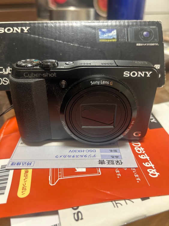 DSC-HX30V（カメラ）の商品画像 - 査定依頼日：2026年10月25日 - 最高査定価格：10,000円