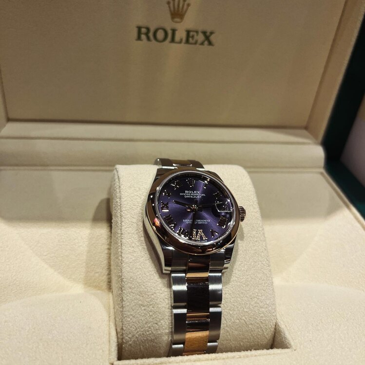 ロレックス デイトジャスト （高級時計）の商品画像 - 査定依頼日：2025年1月27日 - 最高査定価格：1,600,000円