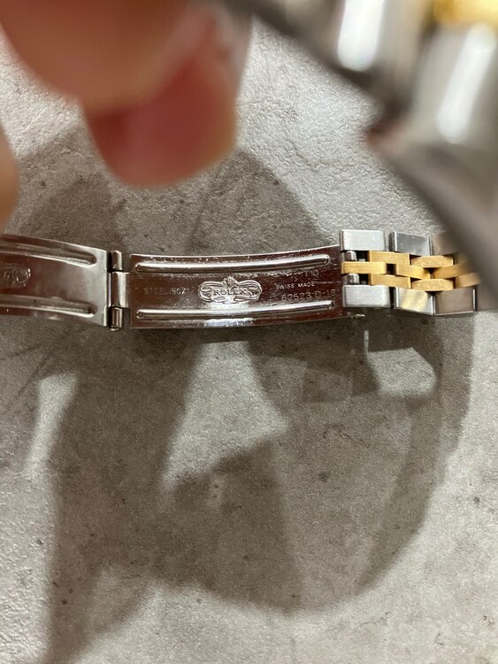 ロレックス デイトジャスト 62523 D-1（高級時計）の商品画像 - 査定依頼日：2025年3月10日 - 最高査定価格：950,000円