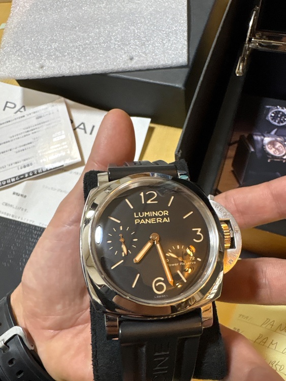 パネライ ルミノール PAM0042（高級時計）の商品画像 - 査定依頼日：2026年2月10日 - 最高査定価格：650,000円