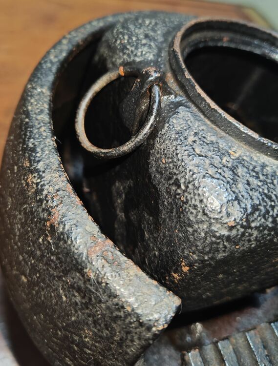 文秀堂　南部鉄器風露茶釜（美術品・骨董品）の商品画像 - 査定依頼日：2025年11月16日 - 最高査定価格：4,000円