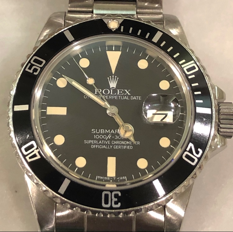 ロレックス サブマリーナー 1680（高級時計）の商品画像 - 査定依頼日：2025年6月2日 - 最高査定価格：1,420,000円