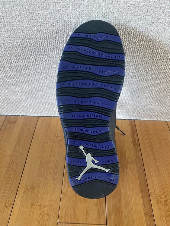 Nike Air Jordan 10 Sacramento Kings （古着・ファッション）の商品画像 - 査定依頼日：2026年4月23日 - 最高査定価格：25,000円