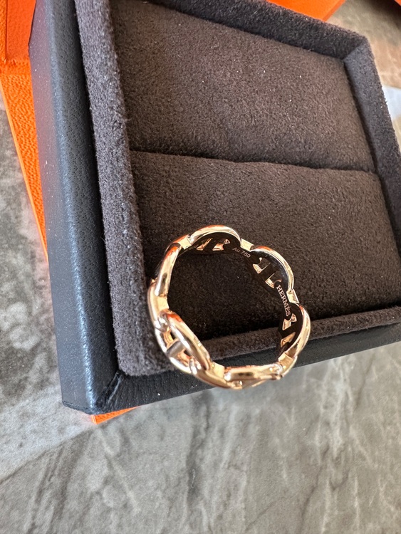 エルメス　シェーヌダンクル　アンシェネ　ピンクゴールド（金・貴金属）の商品画像 - 査定依頼日：2025年9月7日 - 最高査定価格：280,000円