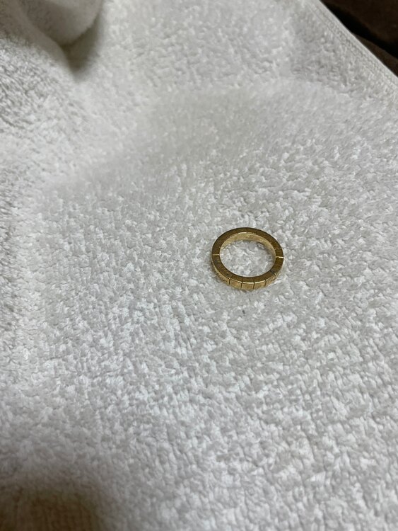 カルティエ ラニエールリング YG（金・貴金属）の商品画像 - 査定依頼日：2025年4月30日 - 最高査定価格：70,000円