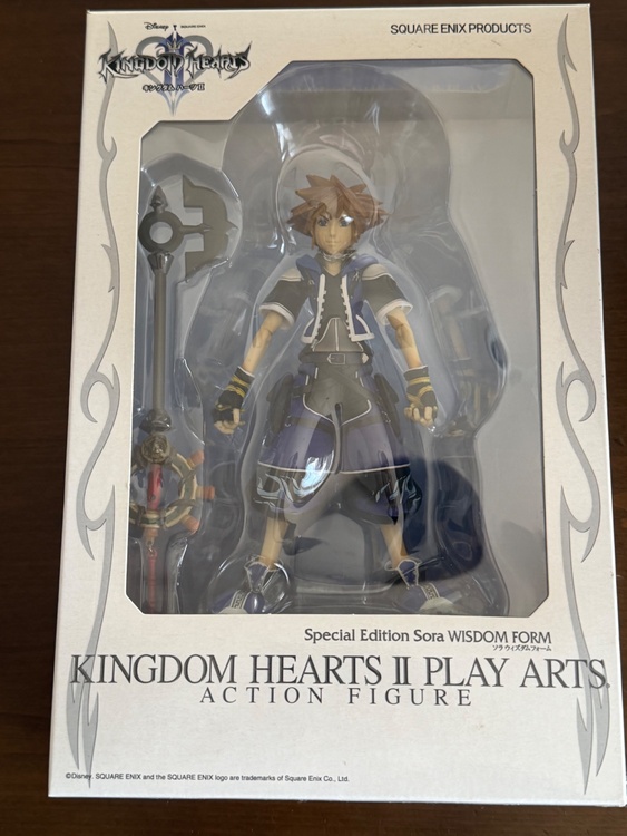 キングダムハーツプレイアーツ　ウィズダムフォームソラ（フィギュア・プラモデル）の商品画像 - 査定依頼日：2026年2月18日 - 最高査定価格：1,300円