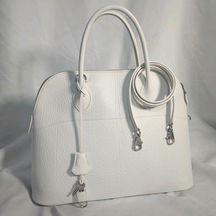 ボリード　35 ホワイト系　トリヨンクレマンス（ブランドバッグ）の商品画像 - 査定依頼日：2025年11月5日 - 最高査定価格：300,000円