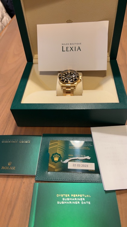 126618LN（高級時計）の商品画像 - 査定依頼日：2025年11月26日 - 最高査定価格：5,700,000円