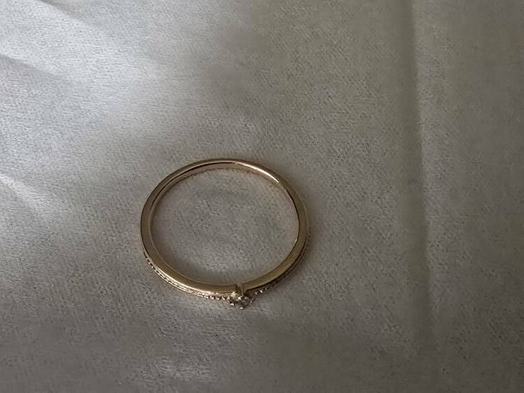 ete 1粒ダイヤ入りリング（金・貴金属）の商品画像 - 査定依頼日：2026年3月22日 - 最高査定価格：11,000円