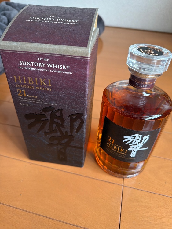 21年（お酒）の商品画像 - 査定依頼日：2025年12月13日 - 最高査定価格：66,000円