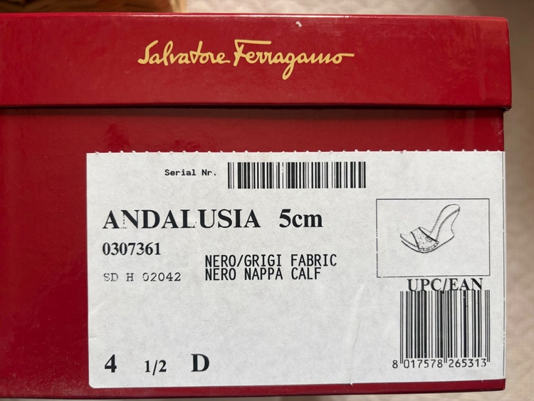 ウェッジサンダル　ANDALUSIA  5cm　0307361（ブランド財布・小物）の商品画像 - 査定依頼日：2026年5月17日 - 最高査定価格：100,000円