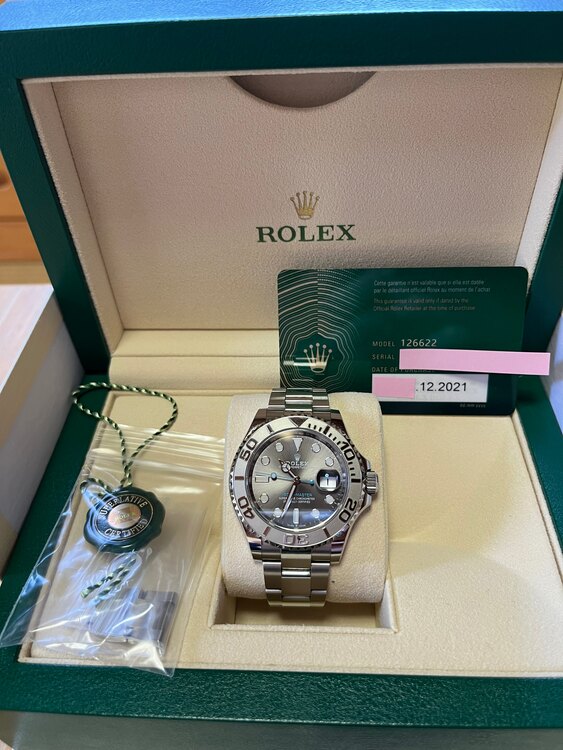 ロレックス ヨットマスター 12662（高級時計）の商品画像 - 査定依頼日：2025年5月2日 - 最高査定価格：1,760,000円