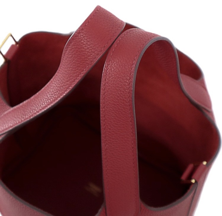 HERMES ピコタンロック PM 18 ハンドバッグ トートバッグ トリヨンクレマンス ルージュカザック ゴールド金具 D刻（ブランドバッグ）の商品画像 - 査定依頼日：2026年8月31日 - 最高査定価格：30,000円