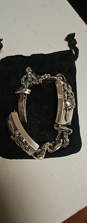 ダブルID ブレスレット クラシック（古着・ファッション）の商品画像 - 査定依頼日：2025年10月16日 - 最高査定価格：100,000円