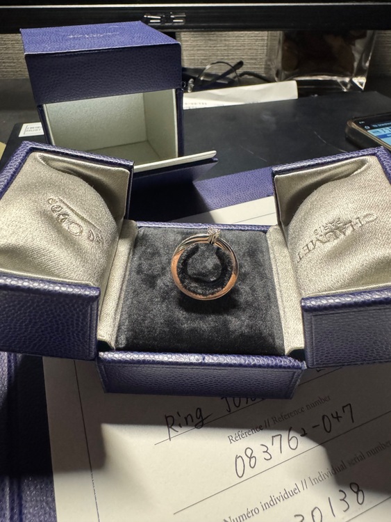 CHAUMET ジョゼフィーヌ トリオンフドゥショーメリング（金・貴金属）の商品画像 - 査定依頼日：2025年10月8日 - 最高査定価格：150,000円