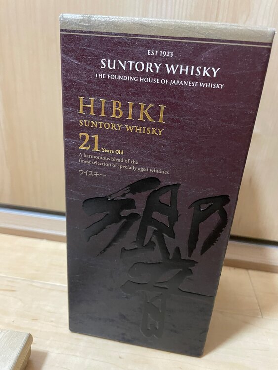 響21年（お酒）の商品画像 - 査定依頼日：2025年1月11日 - 最高査定価格：70,000円