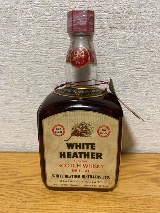 WHITE HEATHER ホワイトヘザー  770ml 47%（お酒）の商品画像 - 査定依頼日：2025年12月19日 - 最高査定価格：5,000円