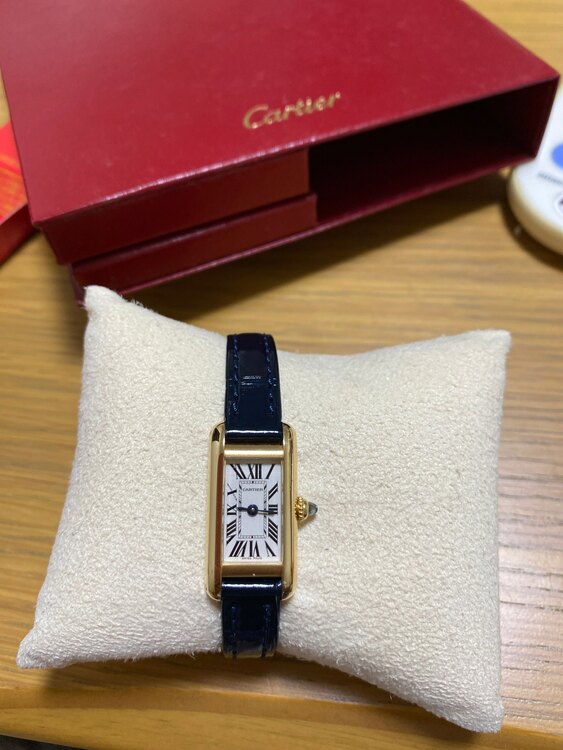 カルティエ タンク w152995（高級時計）の商品画像 - 査定依頼日：2025年5月30日 - 最高査定価格：600,000円