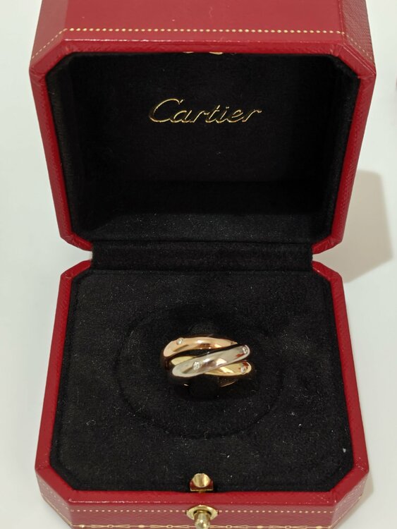 カルティエ　トリニティ　15石（金・貴金属）の商品画像 - 査定依頼日：2026年1月4日 - 最高査定価格：230,000円