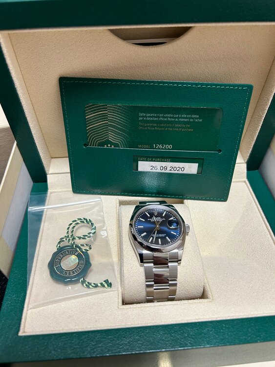 126200（高級時計）の商品画像 - 査定依頼日：2025年1月21日 - 最高査定価格：1,250,000円