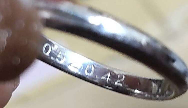 ダイヤリング（金・貴金属）の商品画像 - 査定依頼日：2025年3月2日 - 最高査定価格：500,000円