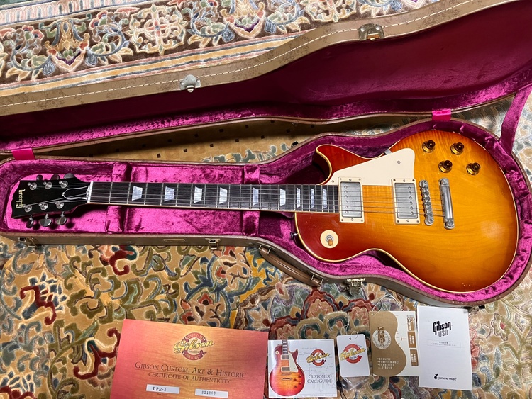 レスポール　58reissue 2002年製　サンバースト（ピアノ・楽器・PA機材）の商品画像 - 査定依頼日：2026年3月31日 - 最高査定価格：370,000円