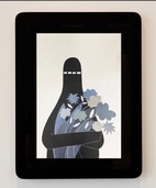LY LUV with Gray Flowers（美術品・骨董品）の商品画像 - 査定依頼日：2026年8月23日 - 最高査定価格：64,000円
