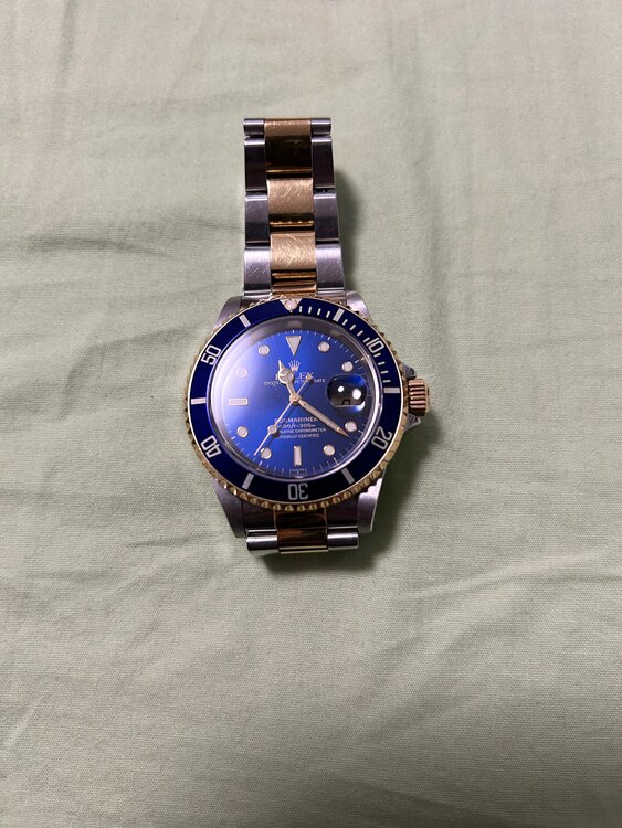 青サブ（高級時計）の商品画像 - 査定依頼日：2025年1月25日 - 最高査定価格：1,600,000円