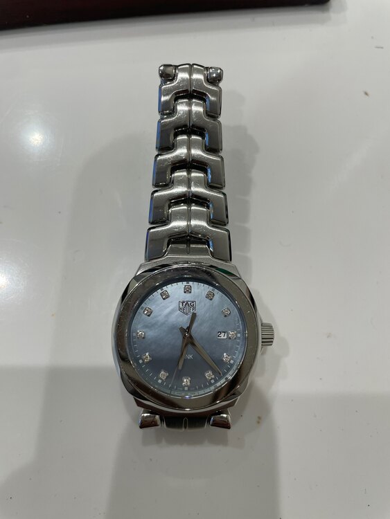 タグホイヤー リンク WBC1313 BA060（高級時計）の商品画像 - 査定依頼日：2025年5月27日 - 最高査定価格：180,000円